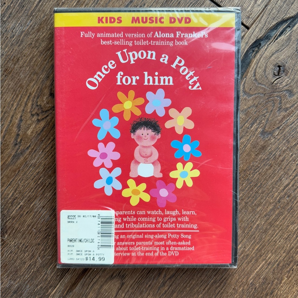 NEW Once Upon a Potty for Him Kids Music DVD